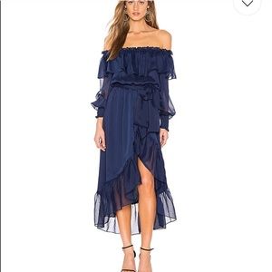 MISA Los Angeles Isadelle Dress in Navy